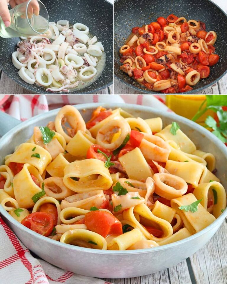 Calamarata: la ricetta del primo piatto di pesce gustoso e profumato