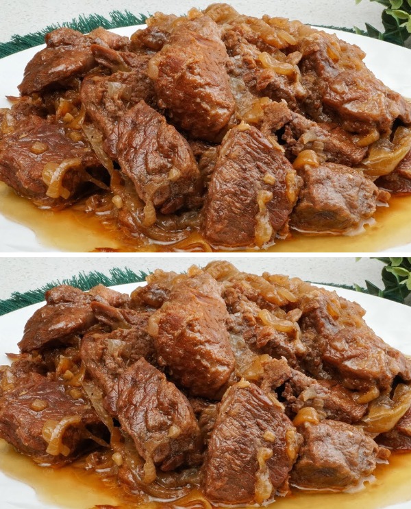 enerissima carne di manzo che si scioglie in bocca con verdure arrosto