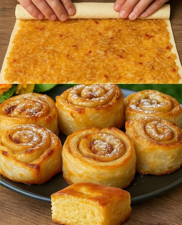 Se avete la pasta sfoglia, grattugiate semplicemente 3 mele e il dessert sarà pronto in 10 minuti!