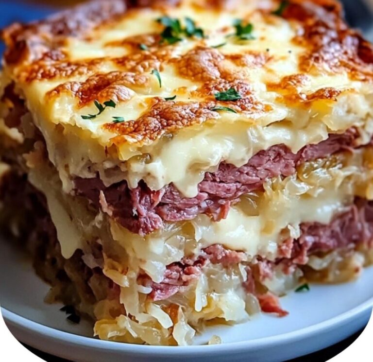 Torta Reuben a strati