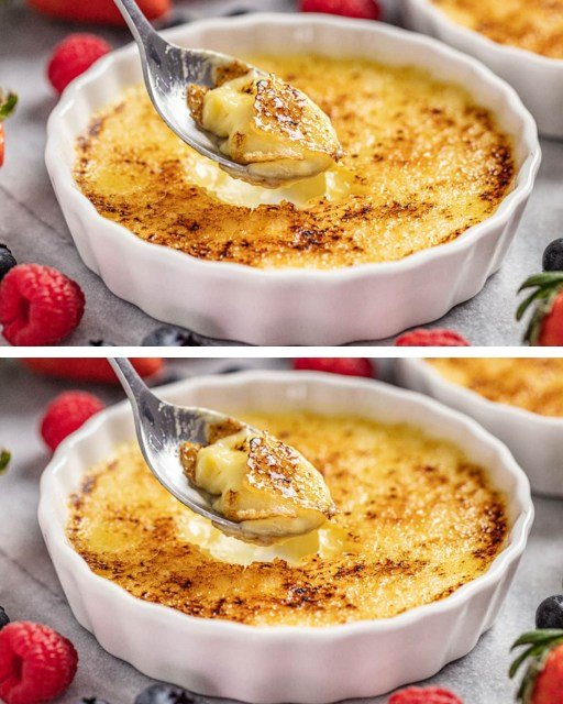 Preparate questa deliziosa crème brûlée