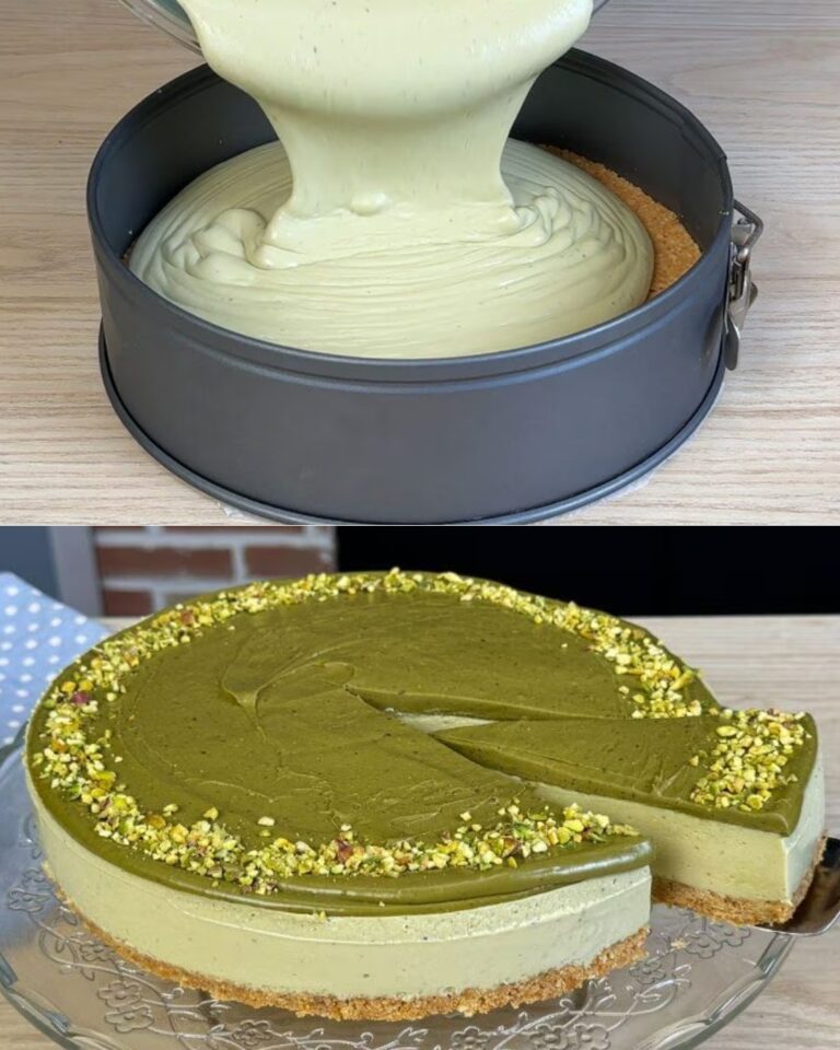 cheesecake al pistacchio