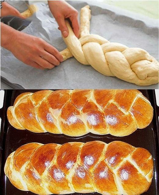 La brillante treccia di lievito di Frieda