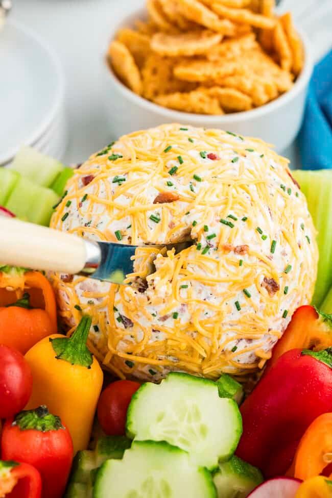 PALLINE DI FORMAGGIO CON BACON RANCH