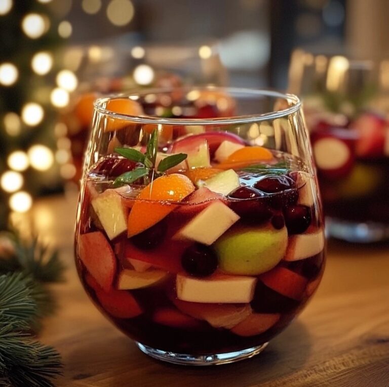 Sangria di Natale Analcolica