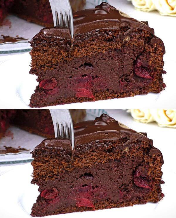 La torta CILIEGIA UBRIACA si scioglie in bocca! Semplice e delizioso!