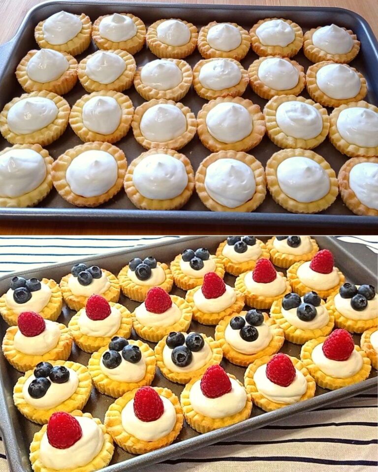 Pasticceria brisées allo yogurt e alla frutta: semplici, belle e deliziose