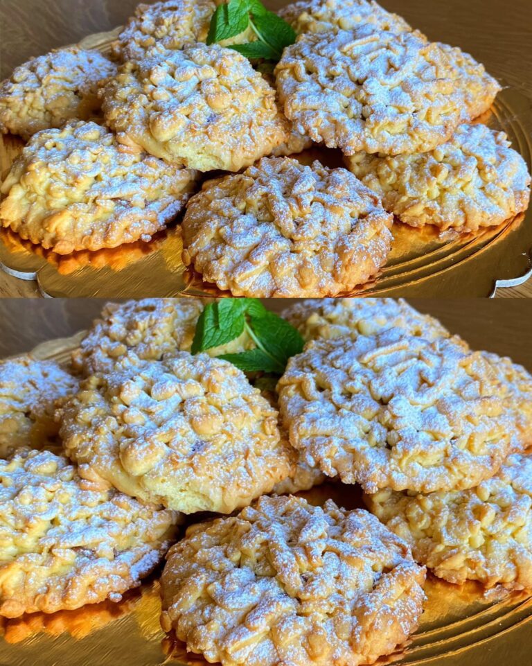 Biscotti si sciolgono in bocca in 5 minuti deliziosa ricetta facile e veloce salva la ricetta la ricetta qui