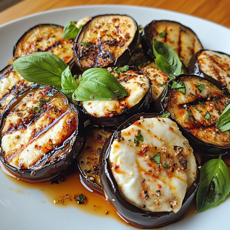 Melanzane grigliate con mozzarella