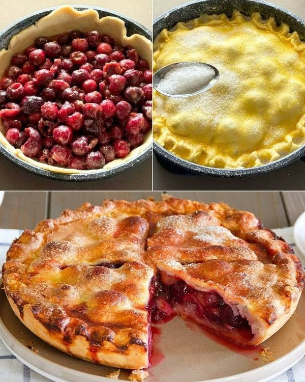 cherry pie la ricetta della torta di ciliegie americana golosa e fragrante