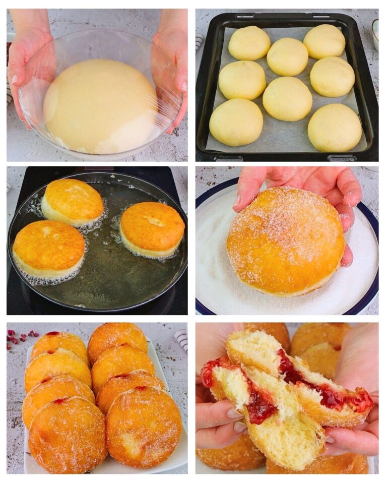 Krapfen fritti con marmellata: la ricetta passo passo per renderli super golosi!
