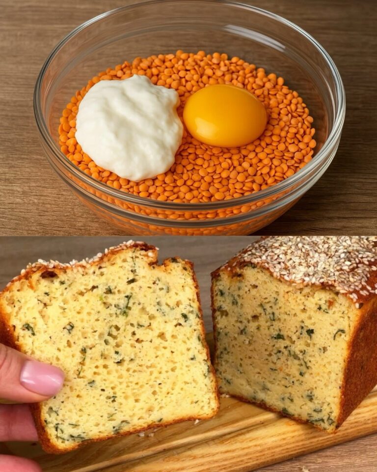 Il miglior pane al formaggio e lenticchie senza glutine, senza zucchero e senza lievito