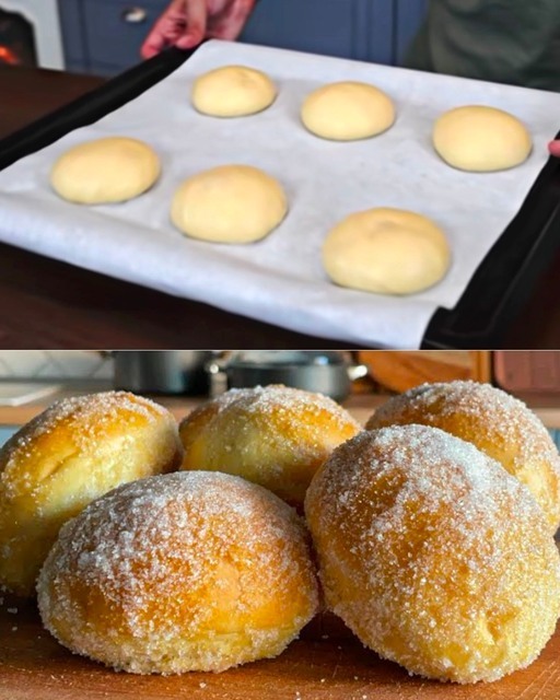 Basteranno 15 minuti in forno e saranno irresistibili! Questi bomboloni andranno a ruba: