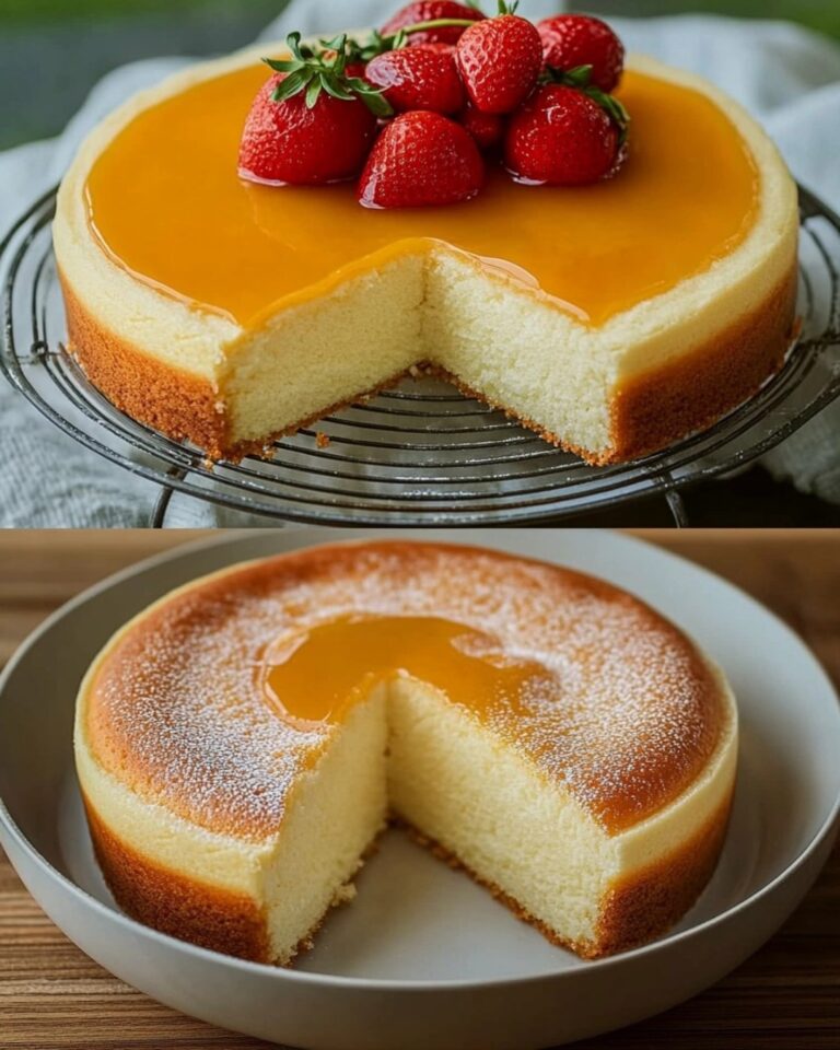 Torta morbida al latte condensato zuccherato