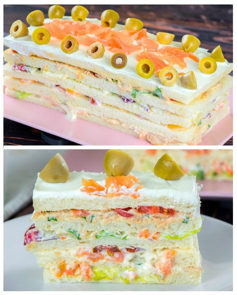 Torta sandwich: bellissima e super deliziosa!