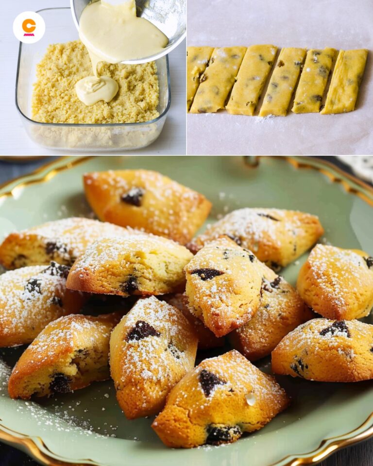 Zaleti: la ricetta dei biscottini veneti con farina di mais e uvetta