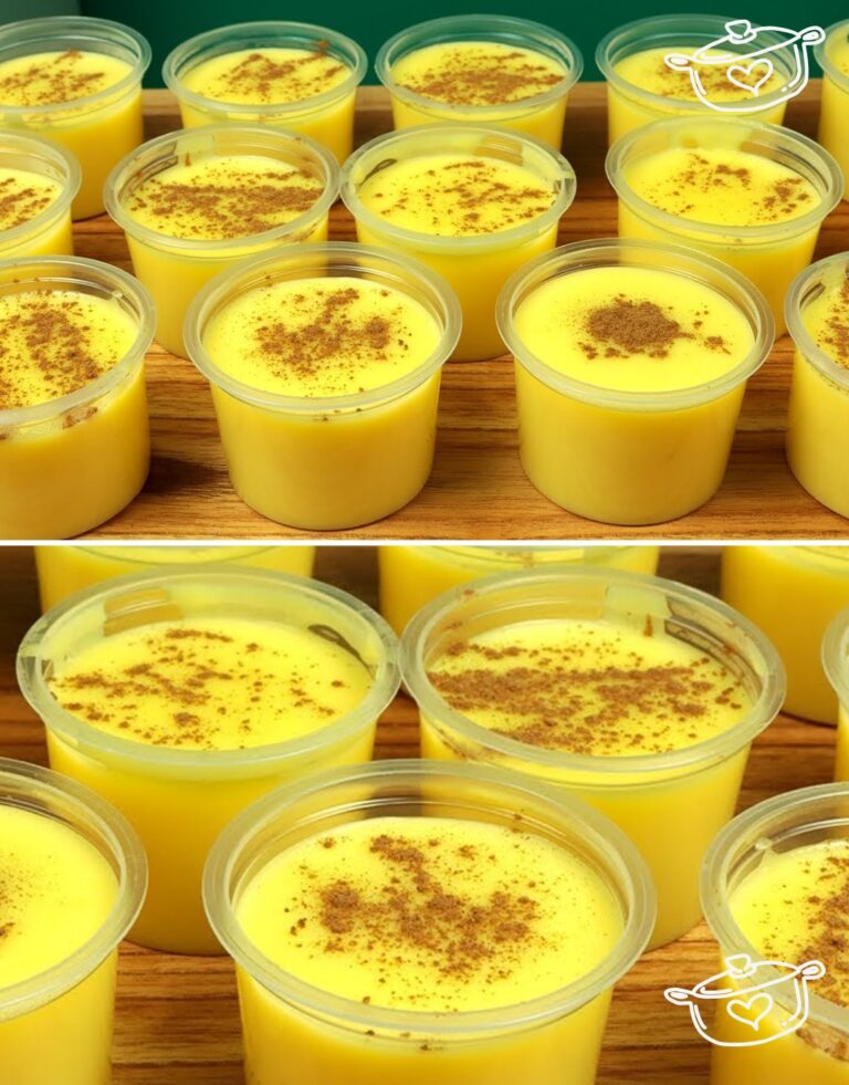 Curau in barattolo fatto con soli 3 ingredienti da servire o vendere e ricavare tanto guadagno