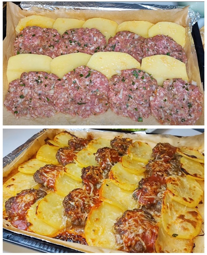 Polpette e patate al forno: il piatto salato da provare