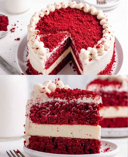 Cheesecake al velluto rosso