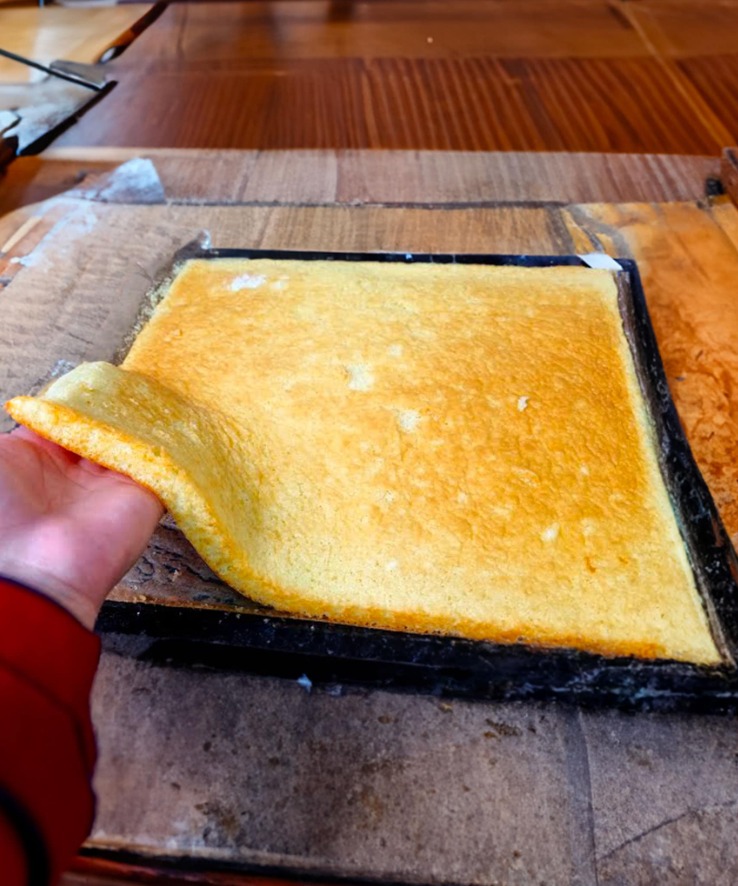 Pan di spagna per il tronchetto di Natale: la base perfetta