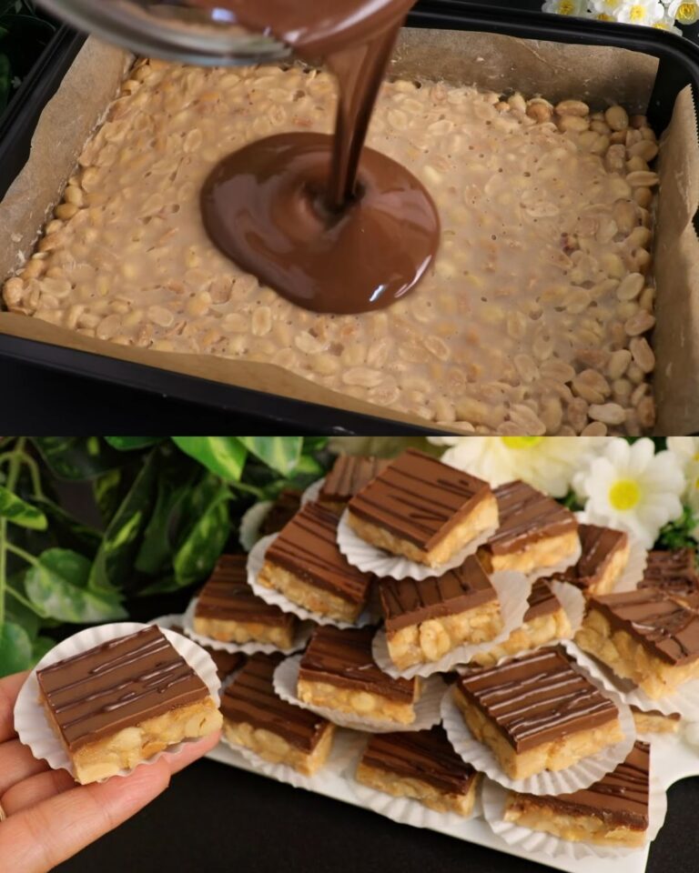 Cluster irresistibili di arachidi e dolcezza