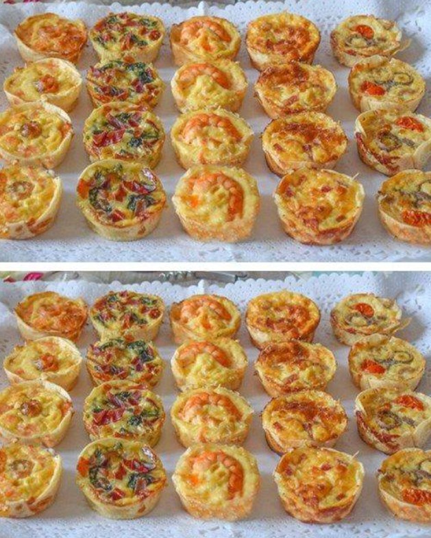 Come preparare le Tartellette con 5 ripieni diversi