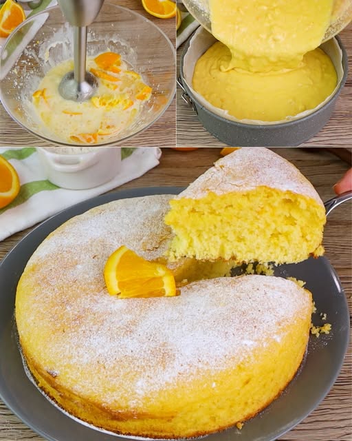 torta alta, soffice e profumata