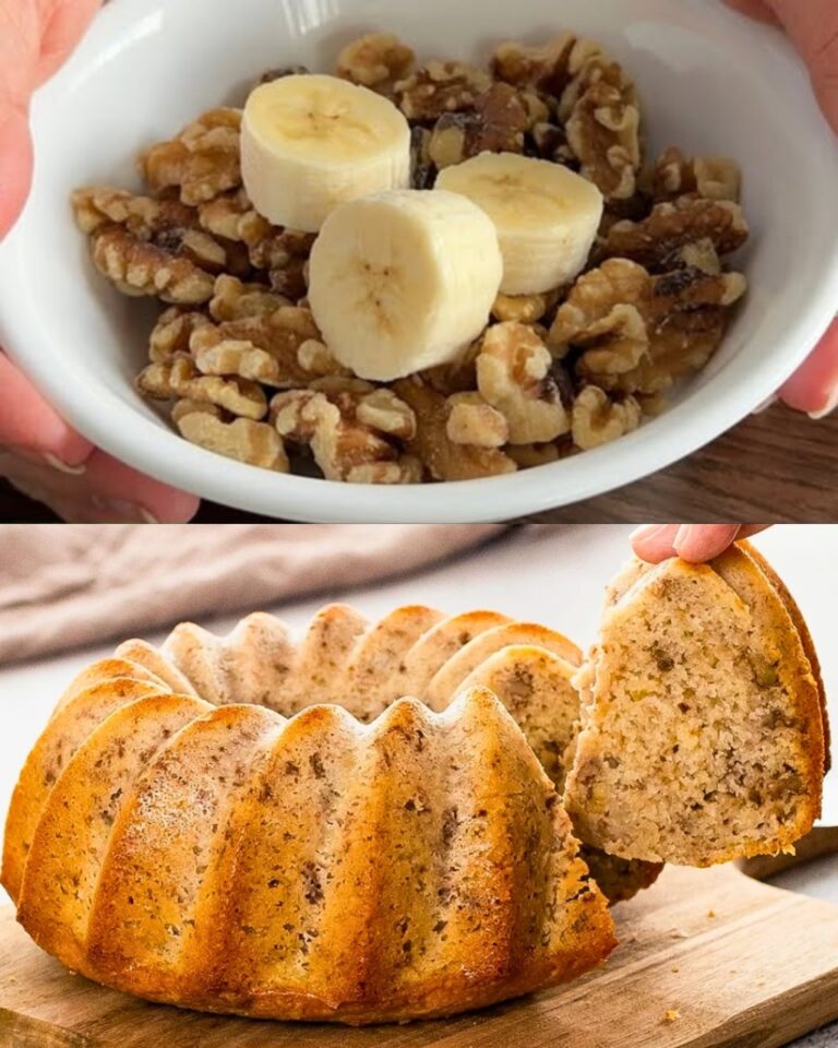Pane alle Banane e alle Noci