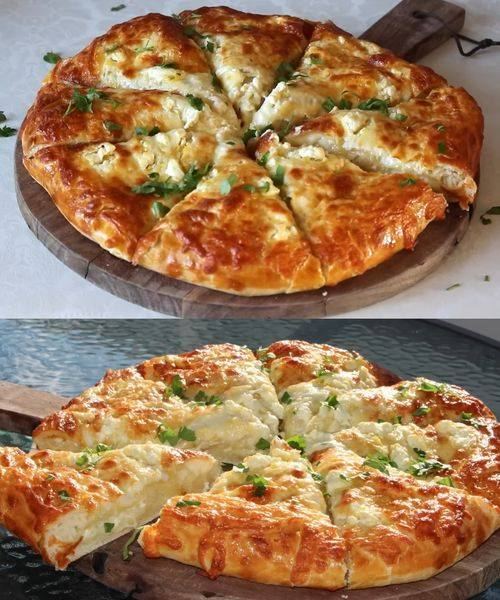 Il piatto preferito della mia famiglia, il pane al formaggio greco