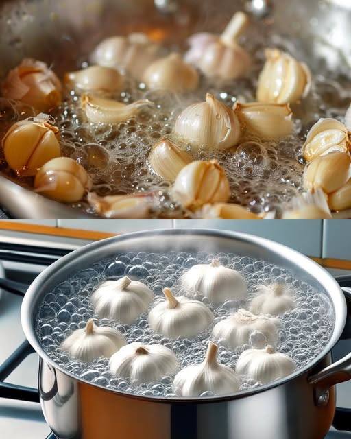 Perché è necessario far bollire l’aglio?