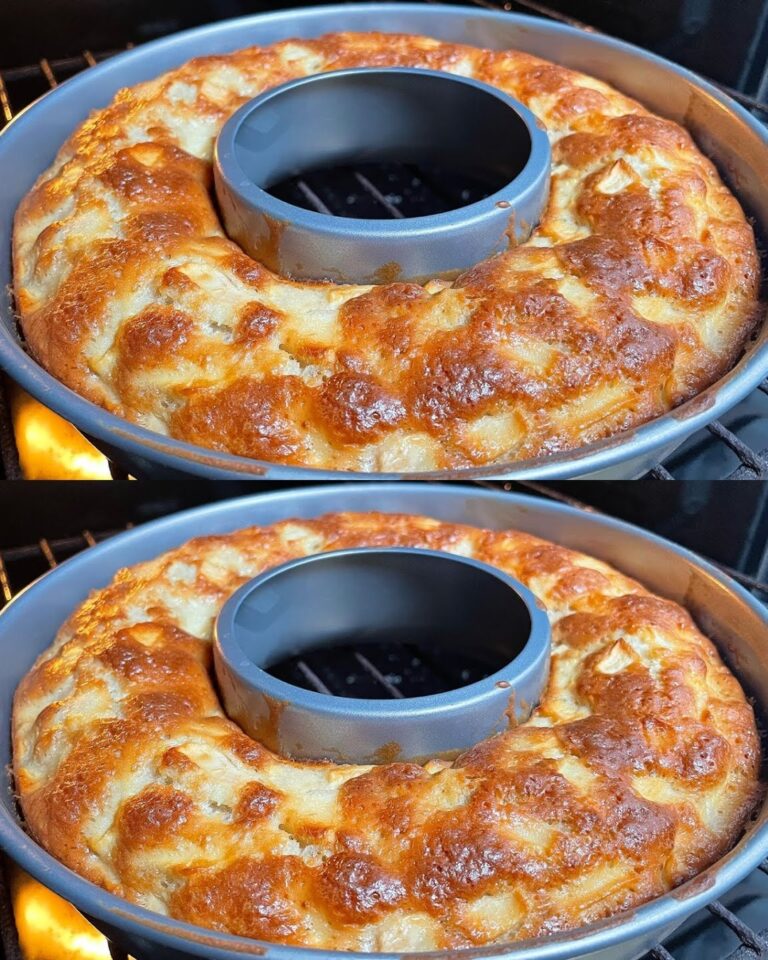 Una torta di mele giapponese da preparare in 5 minuti che (purtroppo) nessuno conosce. Eccellente.