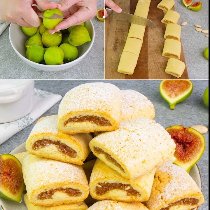 Biscotti ai fichi: la ricetta veloce con un morbido cuore di fichi!