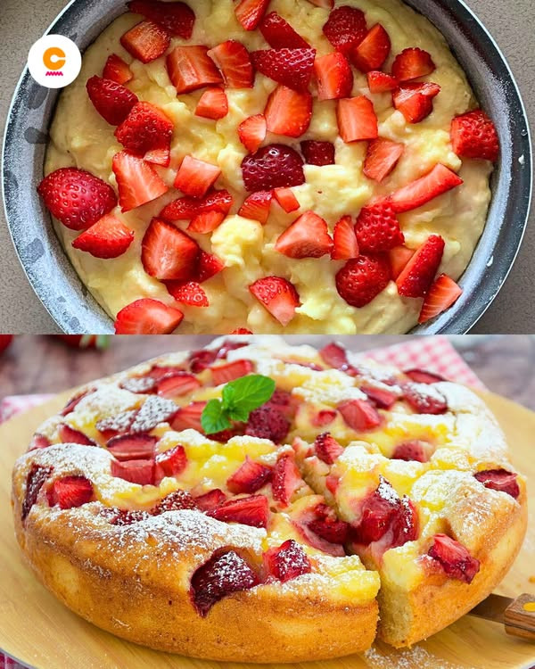 Torta crema e fragole: la ricetta del dolce cremoso