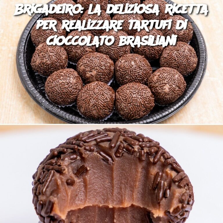 Brigadeiro: la deliziosa ricetta per realizzare tartufi di cioccolato brasiliani