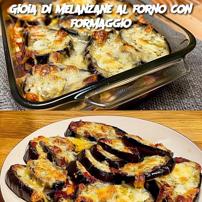 Gioia di melanzane al forno con formaggio