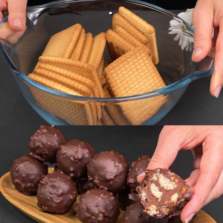Palline di biscotto al cioccolato e arachidi