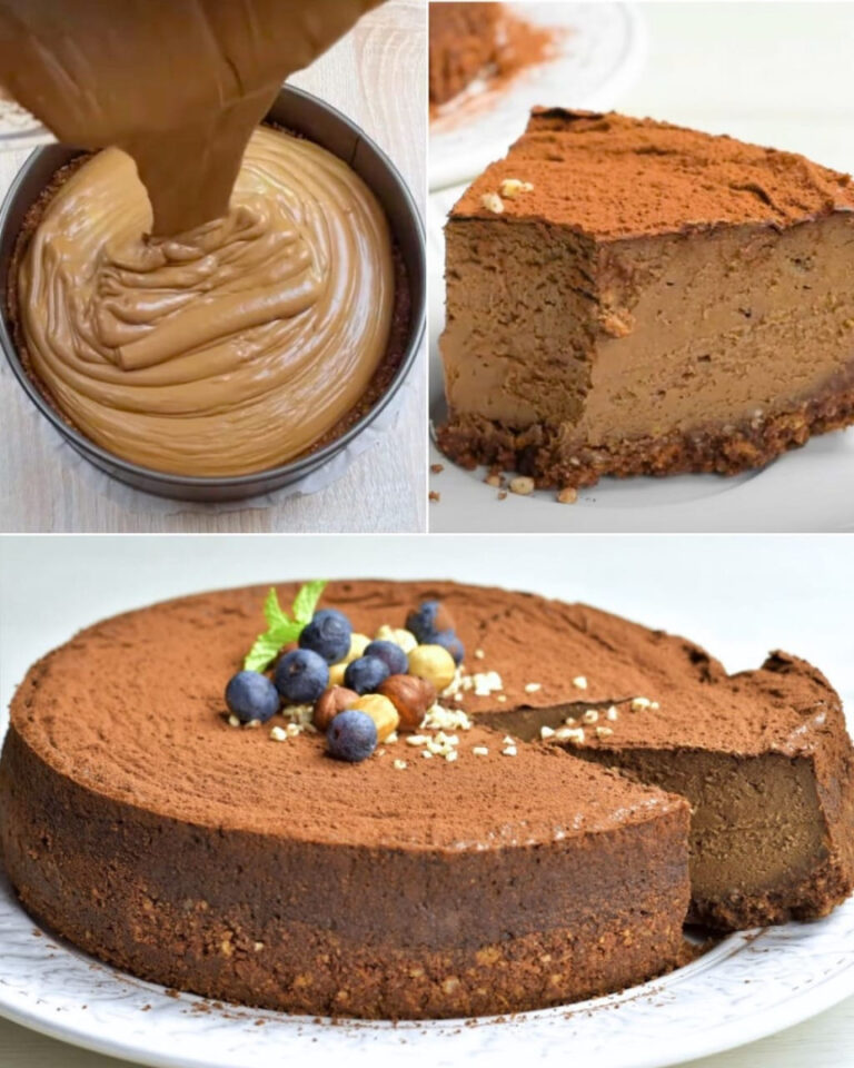 Cheesecake al cioccolato: la ricetta di un dolce a cui nessuno resisterà 😍 vai al primo commento 😍😍