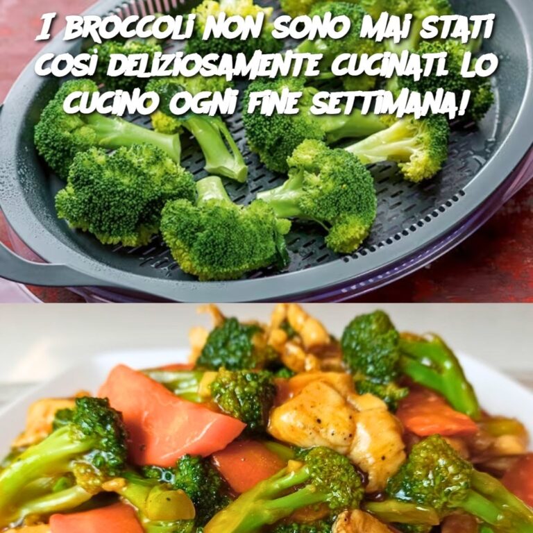 Pollo saltato e broccoli