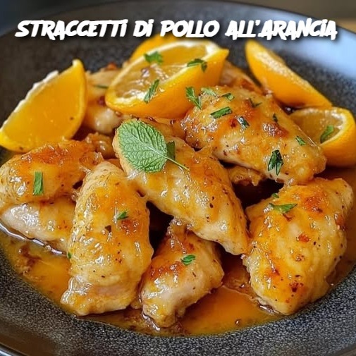 Straccetti di Pollo all’Arancia