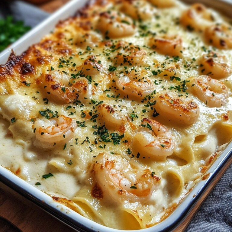 Lasagne Gourmet con Gamberi e Scampi in Salsa al Burro e Aglio: Un Piacere Raffinato