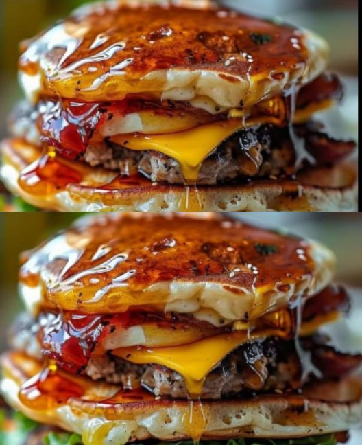 Pancake Smash Burger