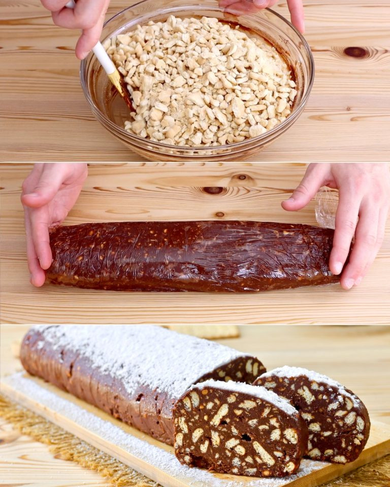 Salame di cioccolato: la ricetta