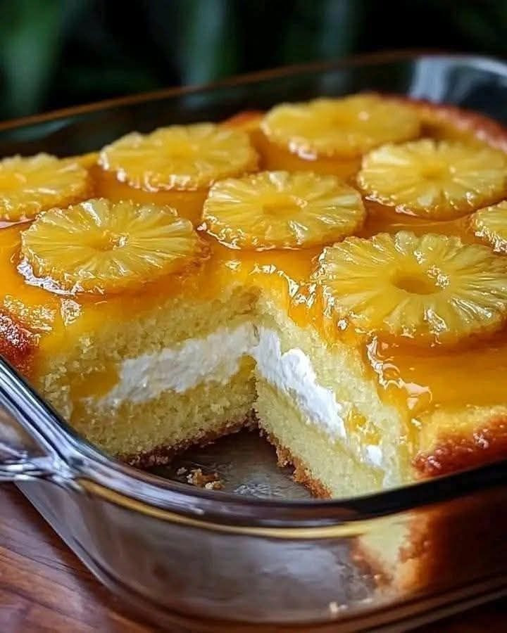 Torta al sole e ananas 🍍