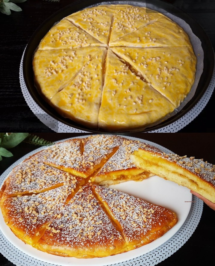 Pane dolce ripieno di albicocche e cocco