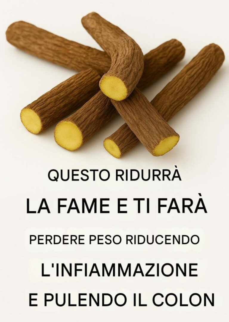 Radice di liquirizia: il segreto naturale per ridurre l’infiammazione, perdere peso e purificare il colon