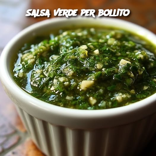 Salsa verde per bollito