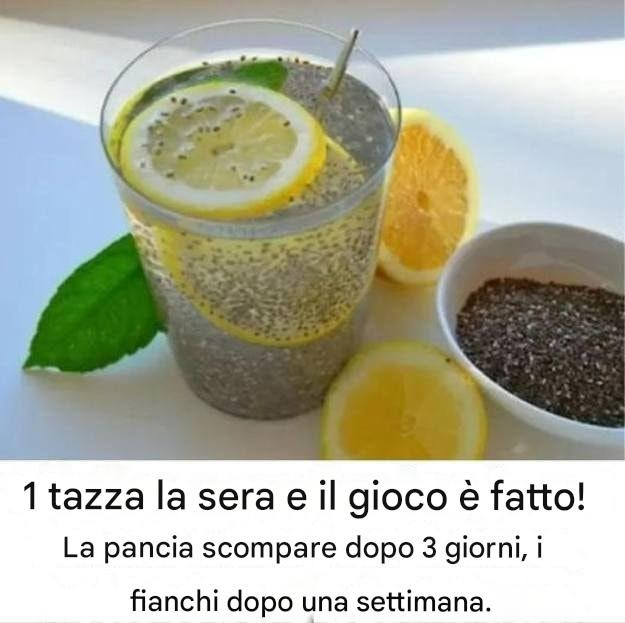 1 CUCCHIAINO LA SERA E IL GIOCO È FATTO!!! La pancia scomparirà dopo 3 giorni, i fianchi dopo una settimana…