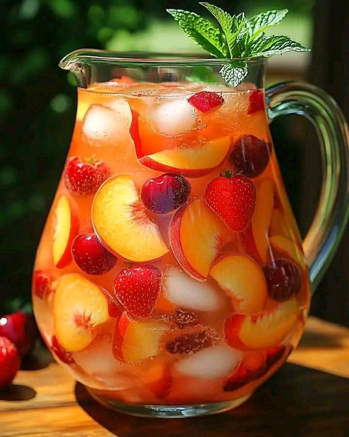 Disporre delicatamente le pesche