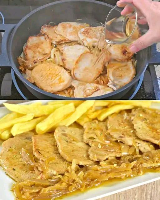 Lonza di maiale in salsa cremosa