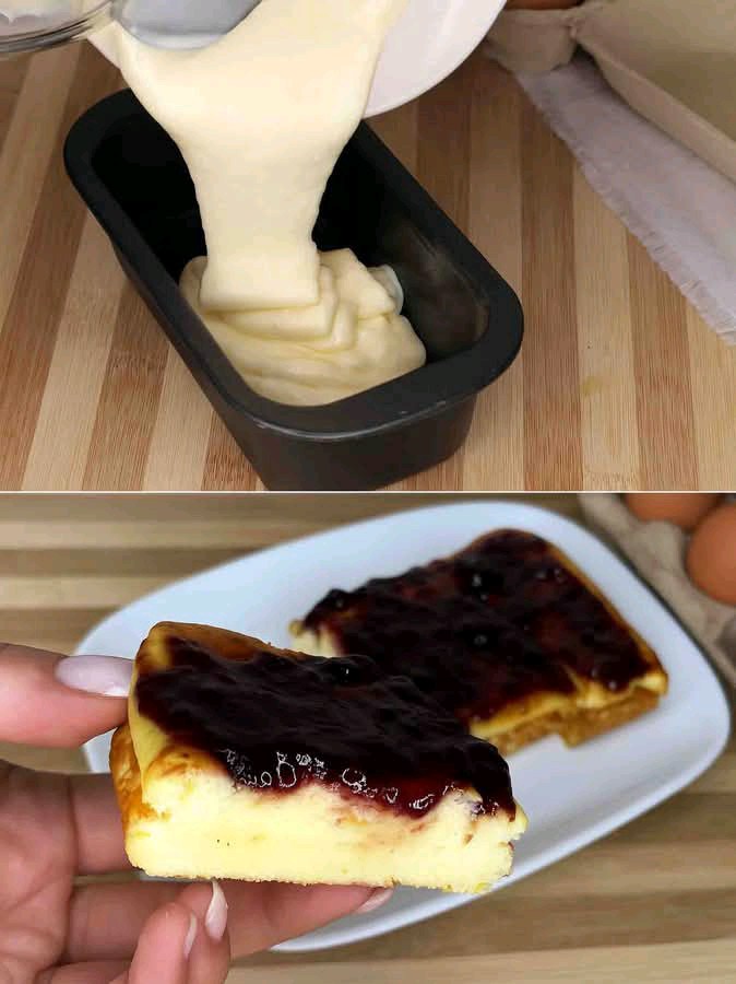 Torta leggera allo yogurt e marmellata